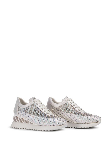 Gilda 60mm crystal-embellished sneakers