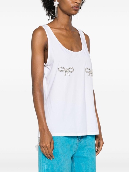 crystal-bows tank top