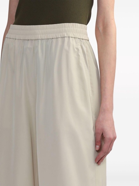 Italian Sporty wide-leg trousers