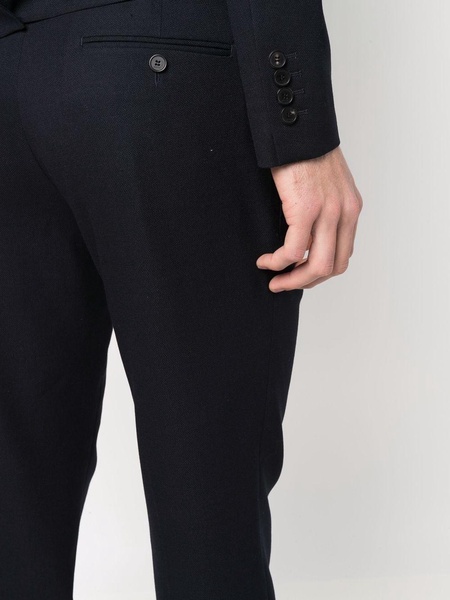 tailored straight-leg trousers 