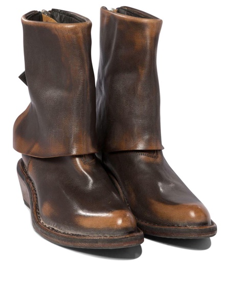 Dallas leather ankle boots