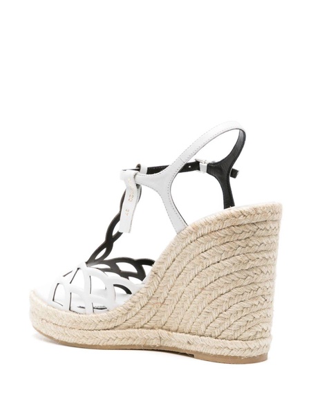 Sr Mermaid 85mm wedge espadrilles