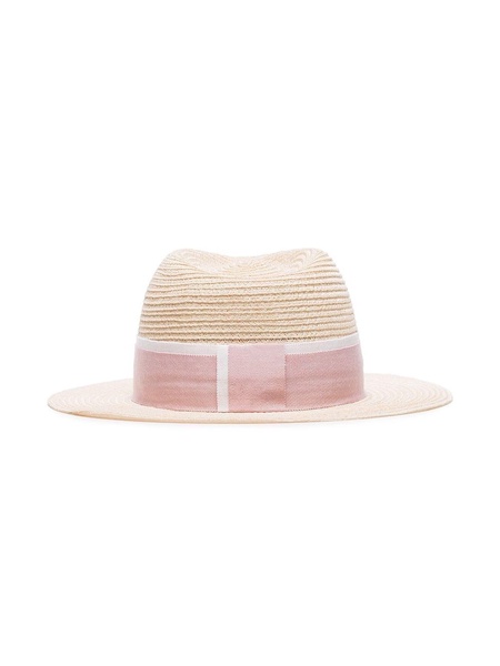 André straw Fedora hat