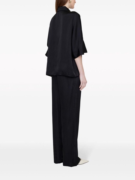 Aden high-waisted wide-leg trousers