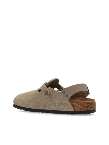 Tokio II suede clogs