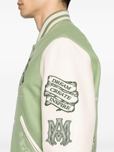 MA Angel varsity jacket