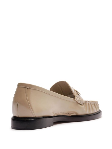 Clarita Laser leather loafers