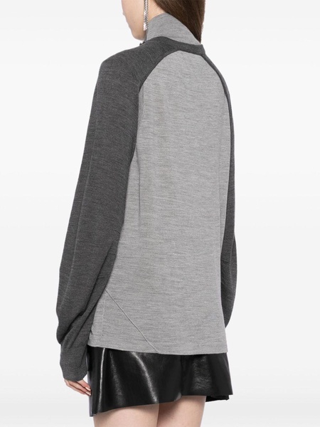 apex shrug turtleneck sweater