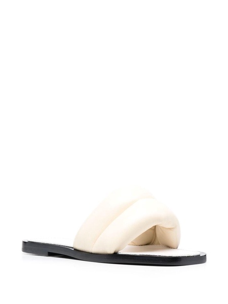 padded slip-on sandals