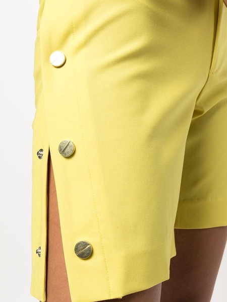 side-button tailored shorts