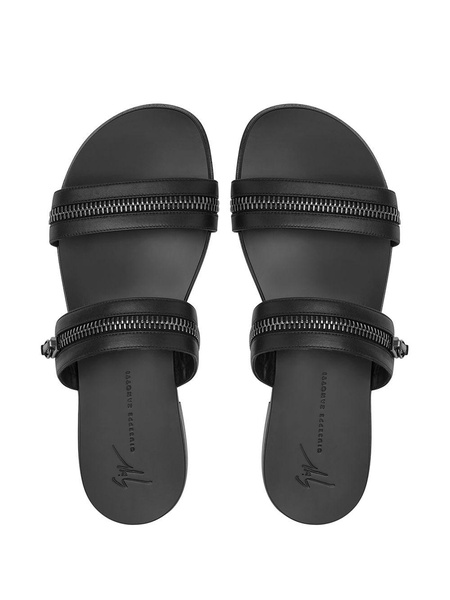 Brad zip-detail sandals