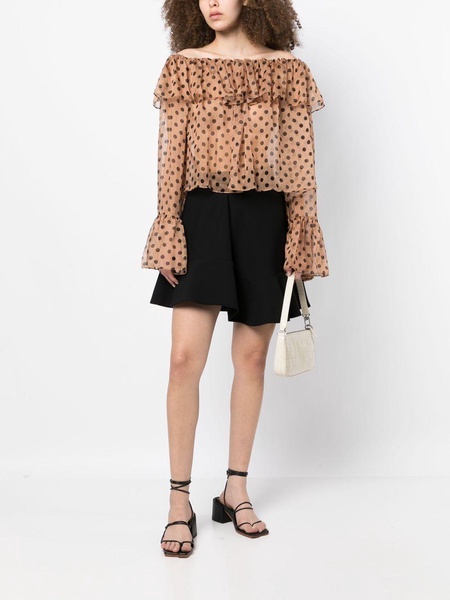 Thelma polka-dot blouse