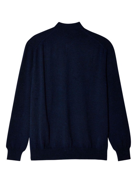 polo collar sweatshirt 