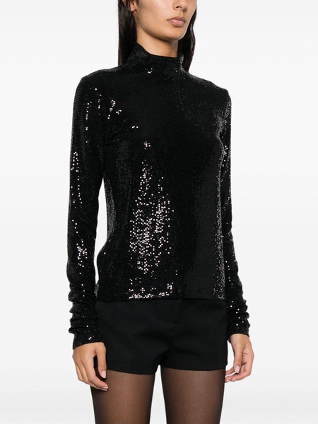 sequinned top