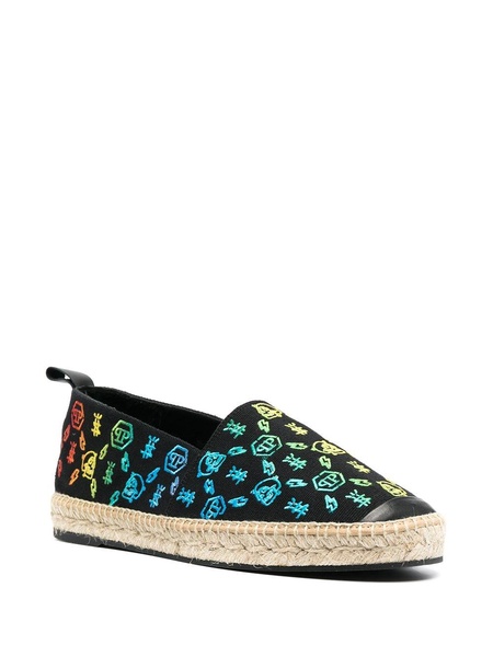 logo-print espadrilles