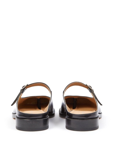 Tabi City leather mules 