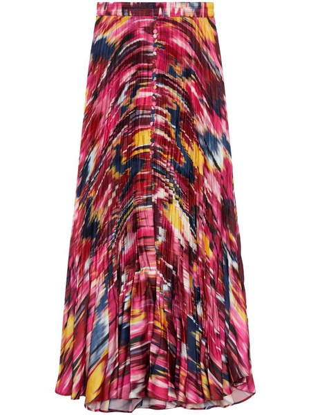 Dulce graphic-print A-line skirt