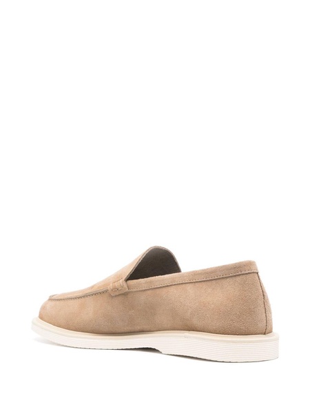 H616 suede loafers