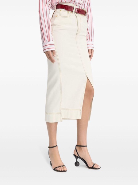 The Nîmes midi skirt