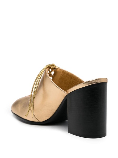 Jaimie 85mm leather mules