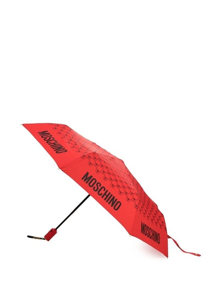 monogram-print umbrella 