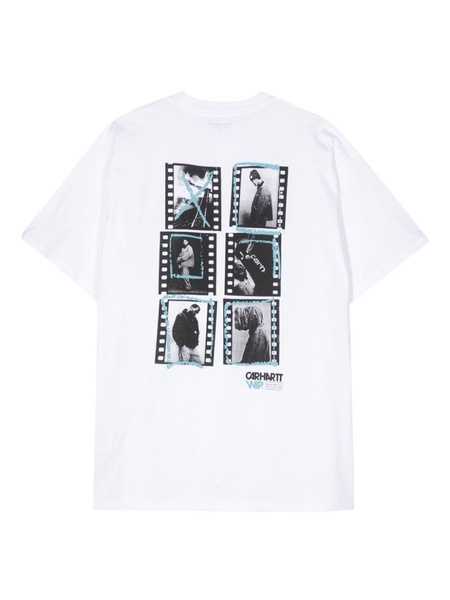 Contact sheet logo-print T-shirt