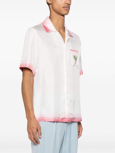 Tennis Club Icon silk shirt