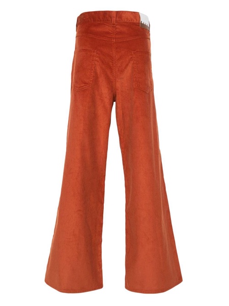 flared corduroy trousers