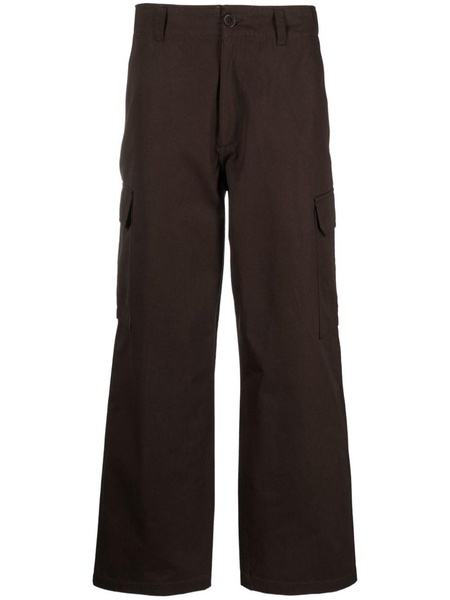 straight-leg cargo trousers