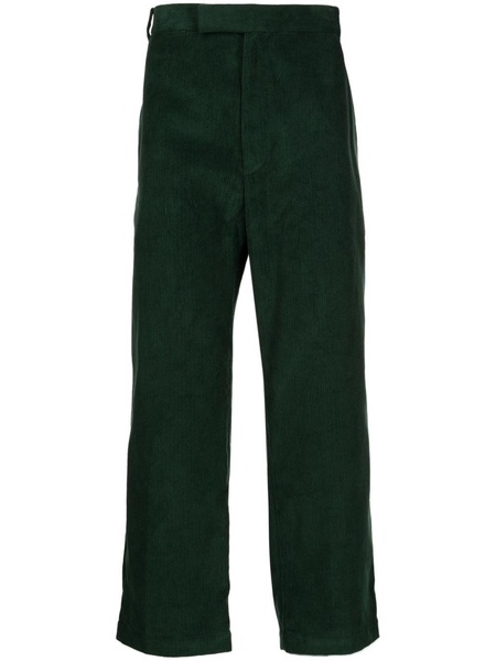 RWB-stripe corduroy trousers