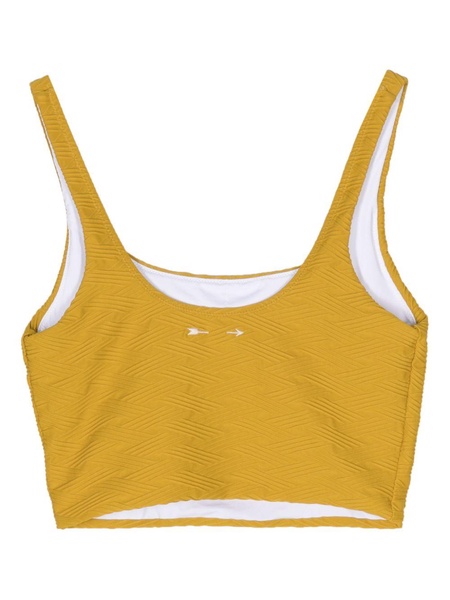 Yoko Lucia cropped performance tank top