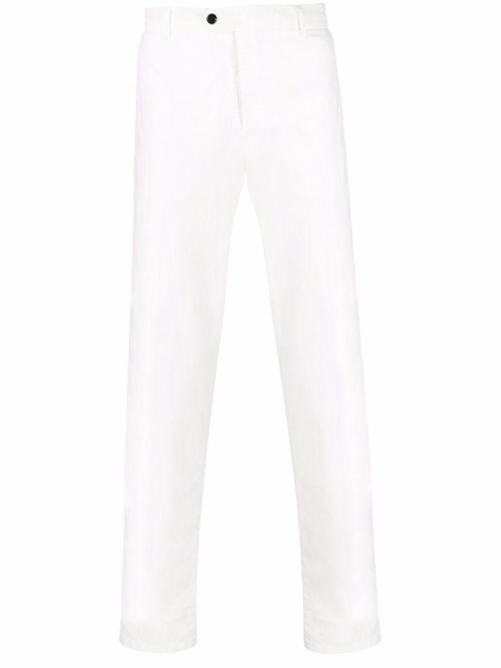 long zip-front trousers