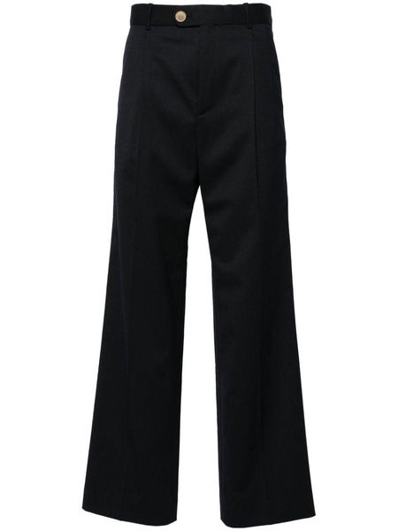 pleat-detail tailored trousers 