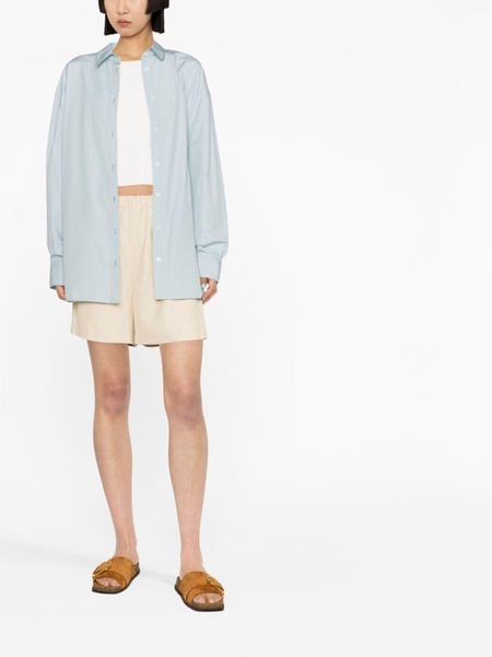 oversized button-up shirt