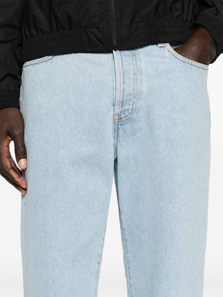 Blue Morton Straight-Leg Jeans