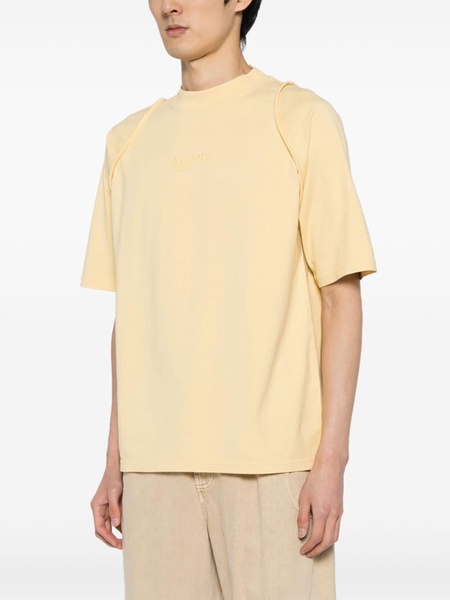 Yellow 'Le t-shirt Camargue' T-Shirt