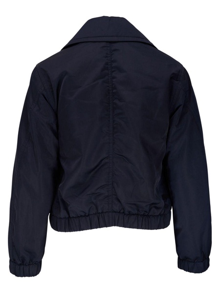 zip-up bomber jacket