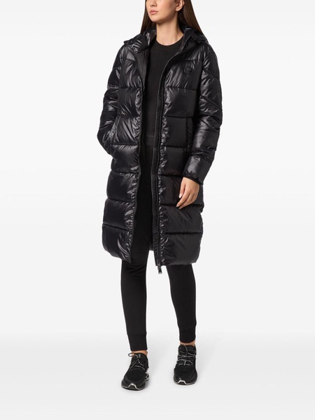 quilted puffer coat