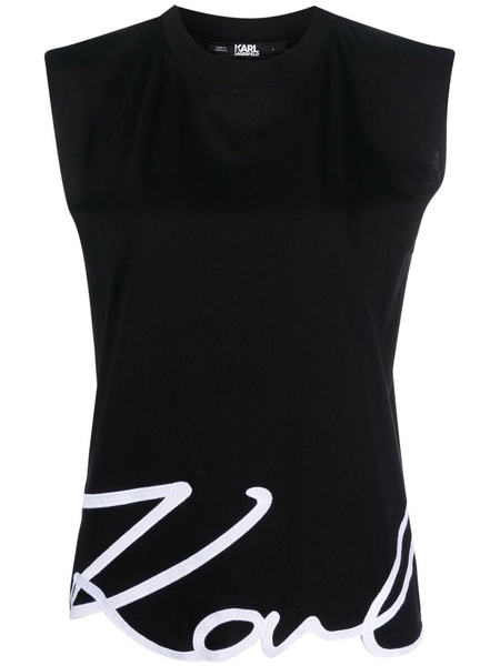 Signature organic-cotton tank top