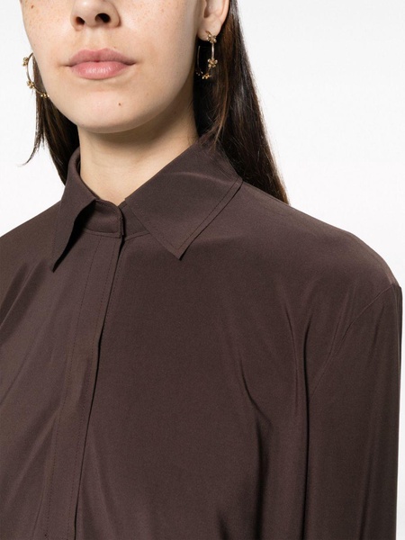 concealed-fastening long-sleeve shirt 