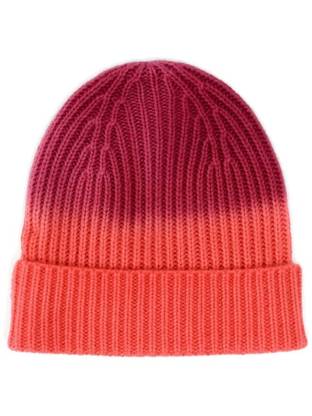 tie-dye cashmere beanie