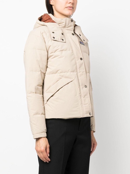 Downdrift hooded puffer jacket 