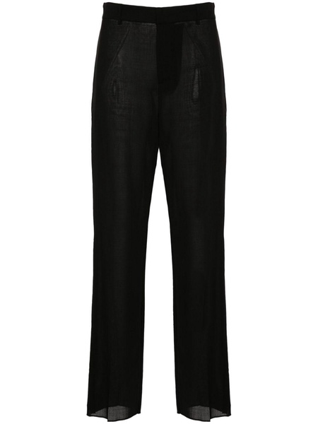 virgin wool trousers