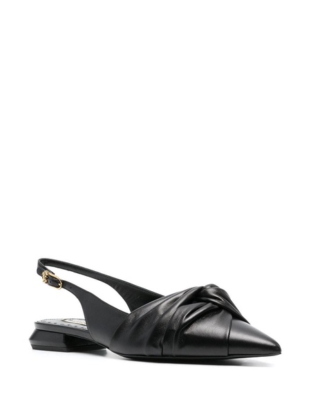 25mm low-block heel ballerinas