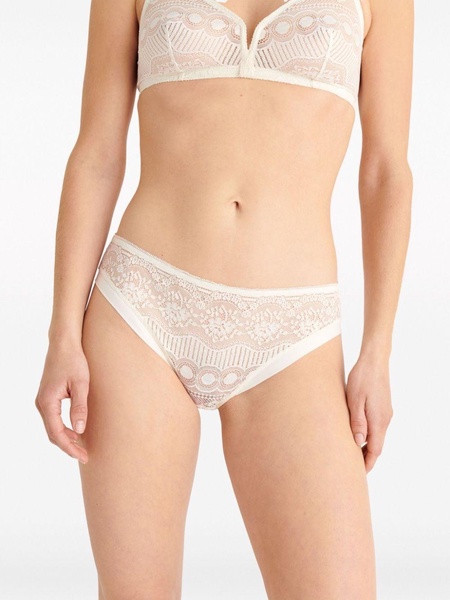 Glycine sheer-lace thin-briefs