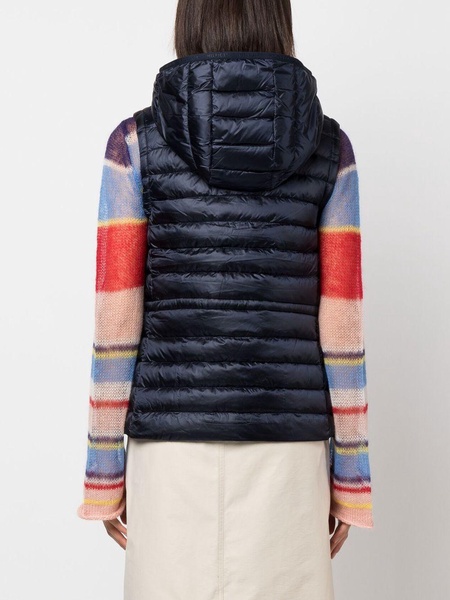 padded zip-up gilet