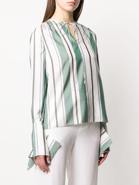 awning stripe blouse