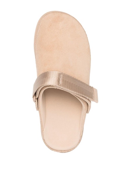 Goldenstar suede clogs