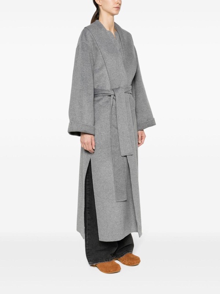 Trullem belted wool coat