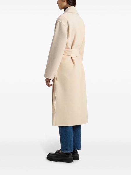 belted wool coat 